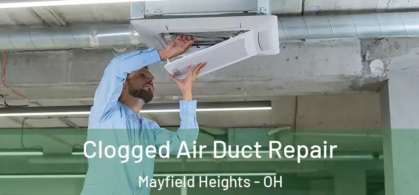 Clogged Air Duct Repair Mayfield Heights - OH