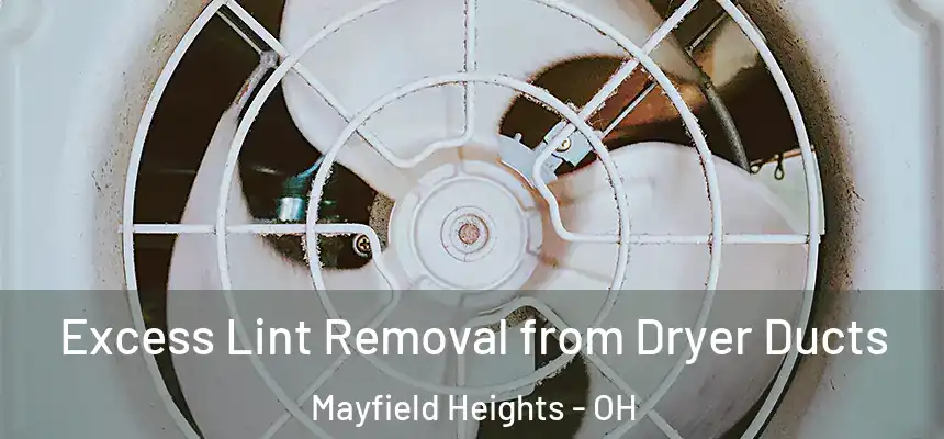 Excess Lint Removal from Dryer Ducts Mayfield Heights - OH